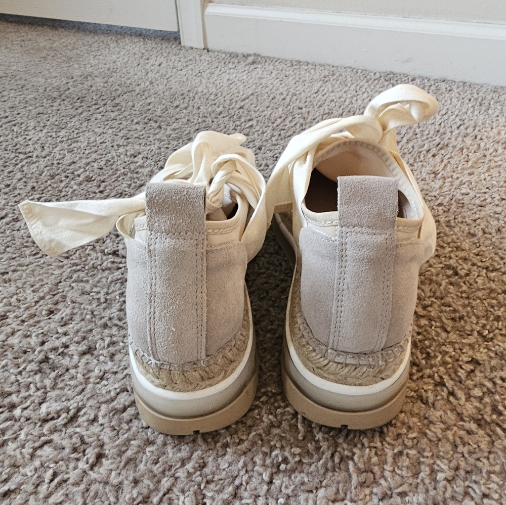 Free People Chapmin Espadrille Sneakers - Size 38 - Picture 10 of 13